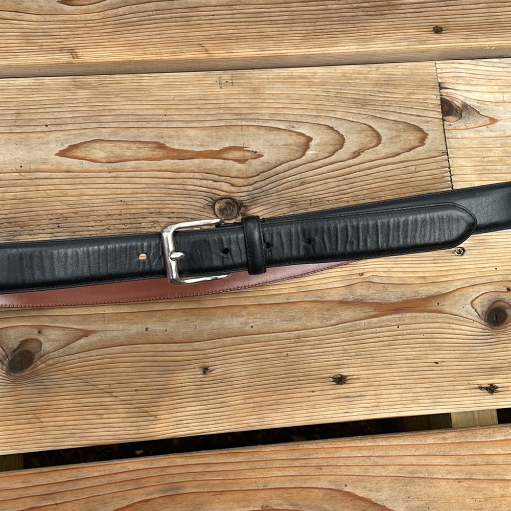 COACH Black Genuine Leather Belt Sz 38
